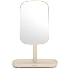   Brabantia ReNew forgatható piperetükör kozmetikai tálcával Bézs