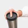 Brabantia Make & Take duplafalú termoszbögre - sötétszürke 360ml