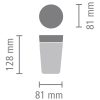Brabantia Make & Take duplafalú termoszbögre - világosszürke 360ml