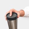 Brabantia Make & Take duplafalú termoszbögre - sötétszürke 200ml