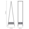 Brabantia Linn ruhatartó állvány - compact fehér 34x170x47,6cm