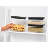 Brabantia 3db-os tárolóedény készlet - sötétszürke 2x1,5L + 3,5L