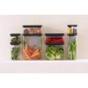 Brabantia 3db-os tárolóedény készlet - sötétszürke 2x1,5L + 3,5L