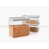 Brabantia 3db-os tárolóedény készlet - világosszürke 2x1,5L + 3,5L