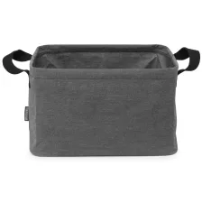 Brabantia Laundry Basket szennyestartó kosár Fekete 35L