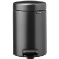 Brabantia NewIcon pedálos szemetes - magabiztos szürke 3L