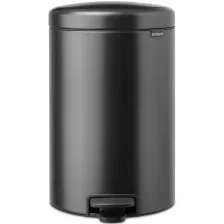 Brabantia NewIcon pedálos szemetes - magabiztos szürke 20L