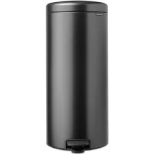 Brabantia NewIcon pedálos szemetes - magabiztos szürke 30L