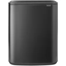   Brabantia Bo Touch Bin XXL nyomófedeles szemetes - magabiztos szürke 60L