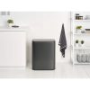 Brabantia Bo Touch Bin XXL acél nyomófedeles szemetes - magabiztos szürke 60L