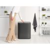 Brabantia Bo Touch Bin XXL acél nyomófedeles szemetes - magabiztos szürke 60L