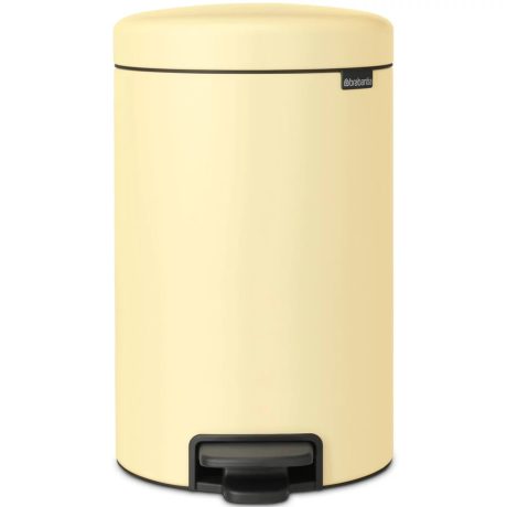 Brabantia NewIcon acél pedálos szemetes - kellemes sárga 12L