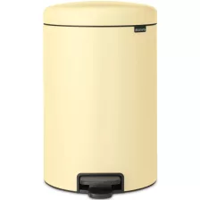Brabantia NewIcon pedálos szemetes - kellemes sárga 20L