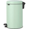 Brabantia NewIcon acél pedálos szemetes - jáde zöld 12L