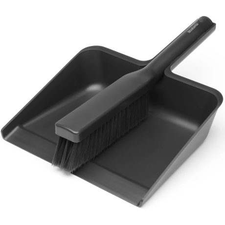 Brabantia SinkSide kézi szemeteslapát és seprű készlet tisztítófésűvel