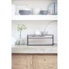 Brabantia Fall Front kenyértartó - rozsdamentes acél, selyem matt