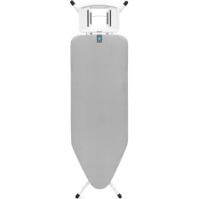   Brabantia vasalódeszka, fix támasz - metalizált szürke, 124x45cm