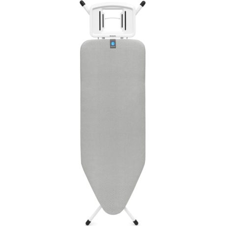 Brabantia vasalódeszka, fix támasz - metalizált szürke, 124x45cm