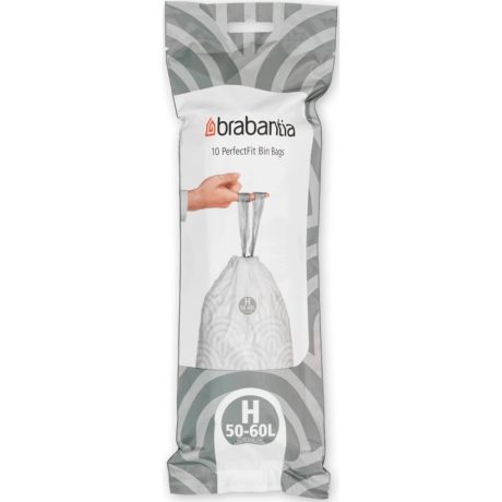 Brabantia PerfectFit szemeteszsák H méret - 50-60L, 10db/tek