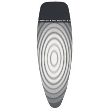   Brabantia vasalódeszka huzat, hőálló zónával - titán ovális, 124x45cm