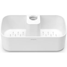   Brabantia ReNew Shower Caddy rúdra szerelhető zuhanypolc Fehér