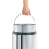 Brabantia Flame Guard önoltó szemetes - rozsdamentes acél, fényes 30L