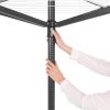 Brabantia Lift-O-Matic kültéri forgatható, állítható ruhaszárító állvány - földbe szúrható, antracit 50m