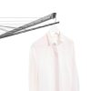 Brabantia Lift-O-Matic kültéri forgatható, állítható ruhaszárító állvány kiegészítőkkel - földbe szúrható, antracit 50m