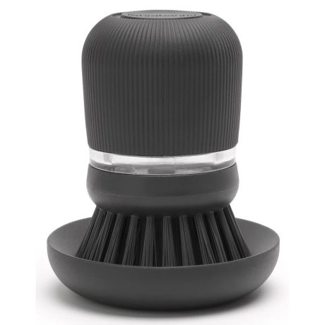 Brabantia SinkSide kézi mosogatókefe mosogatószeradagolóval - sötétszürke 100ml
