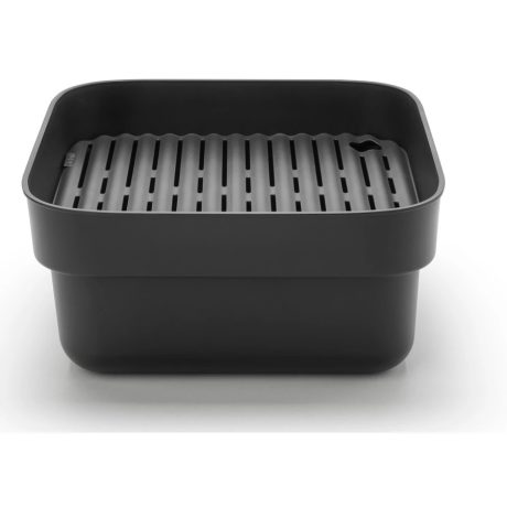 Brabantia SinkSide hordozható mosogatótál kivehető szárítóval - sötétszürke