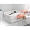 Brabantia SinkSide hordozható mosogatótál kivehető szárítóval - világosszürke