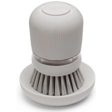  Brabantia SinkSide kézi mosogatókefe mosogatószer-adagolóval - középszürke 100ml