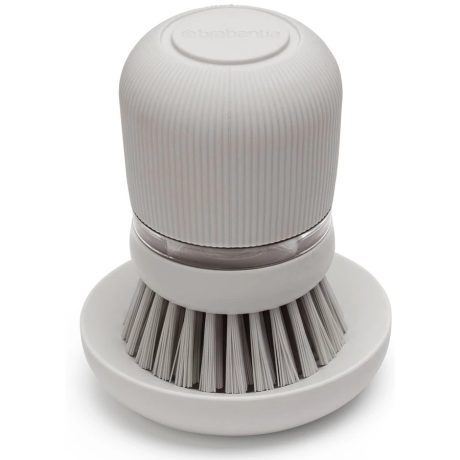 Brabantia SinkSide kézi mosogatókefe mosogatószeradagolóval - középszürke 100ml