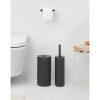 Brabantia MindSet 3db-os WC pipere szett Szürke