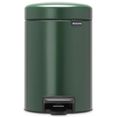 Brabantia NewIcon acél pedálos szemetes - fenyőzöld 3L