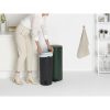 Brabantia NewIcon acél pedálos szemetes - fenyőzöld 30L