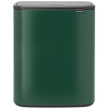 Brabantia Bo Touch Bin XXL acél nyomófedeles szemetes - fenyőzöld 60L