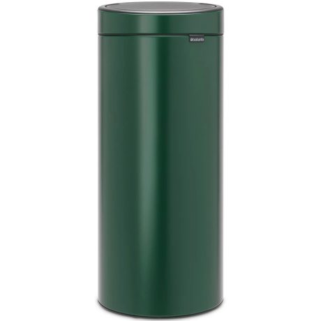 Brabantia Touch Bin New acél nyomófedeles szemetes - fenyőzöld 30L