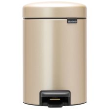 Brabantia NewIcon pedálos szemetes - aranyfényű 3L