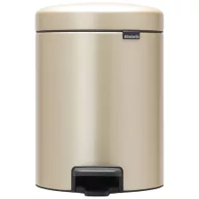 Brabantia NewIcon pedálos szemetes - aranyfényű 5L