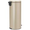 Brabantia NewIcon acél pedálos szemetes - aranyfényű 30L