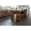 Brabantia Touch Bin New acél nyomófedeles szemetes - aranyfényű 30L