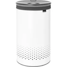   Brabantia Laundry Bin szennyestartó műanyag fedővel Fehér 60L