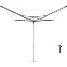   Brabantia Essential kültéri ruhaszárító állvány - betonlapba, 50m