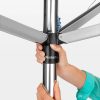 Brabantia Topspinner kültéri forgatható ruhaszárító állvány - betonlapba, 40m