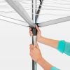 Brabantia Topspinner kültéri forgatható ruhaszárító állvány - földbe szúrható, szürke 50m