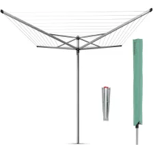   Brabantia Topspinner kültéri forgatható ruhaszárító állvány védőzsákkal - földbe szúrható, 50m