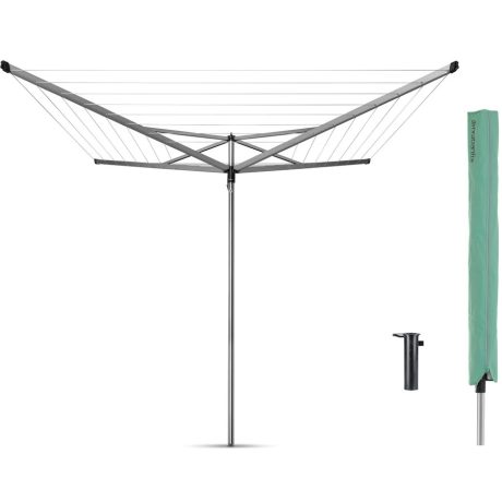 Brabantia Essential kültéri ruhaszárító állvány védőzsákkal - betonlapba, 40m