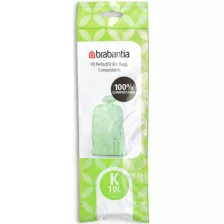  Brabantia PerfectFit Compostable szemeteszsák K méret - 10L, 10db/tek