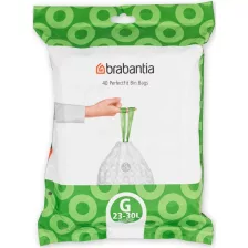   Brabantia PerfectFit szemeteszsák G méret - 23-30L, 40db/csg